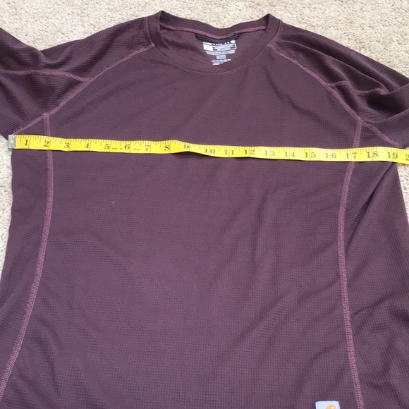 Carhartt womenswear large base force tee has crew tee. - Picture 10 of 10
